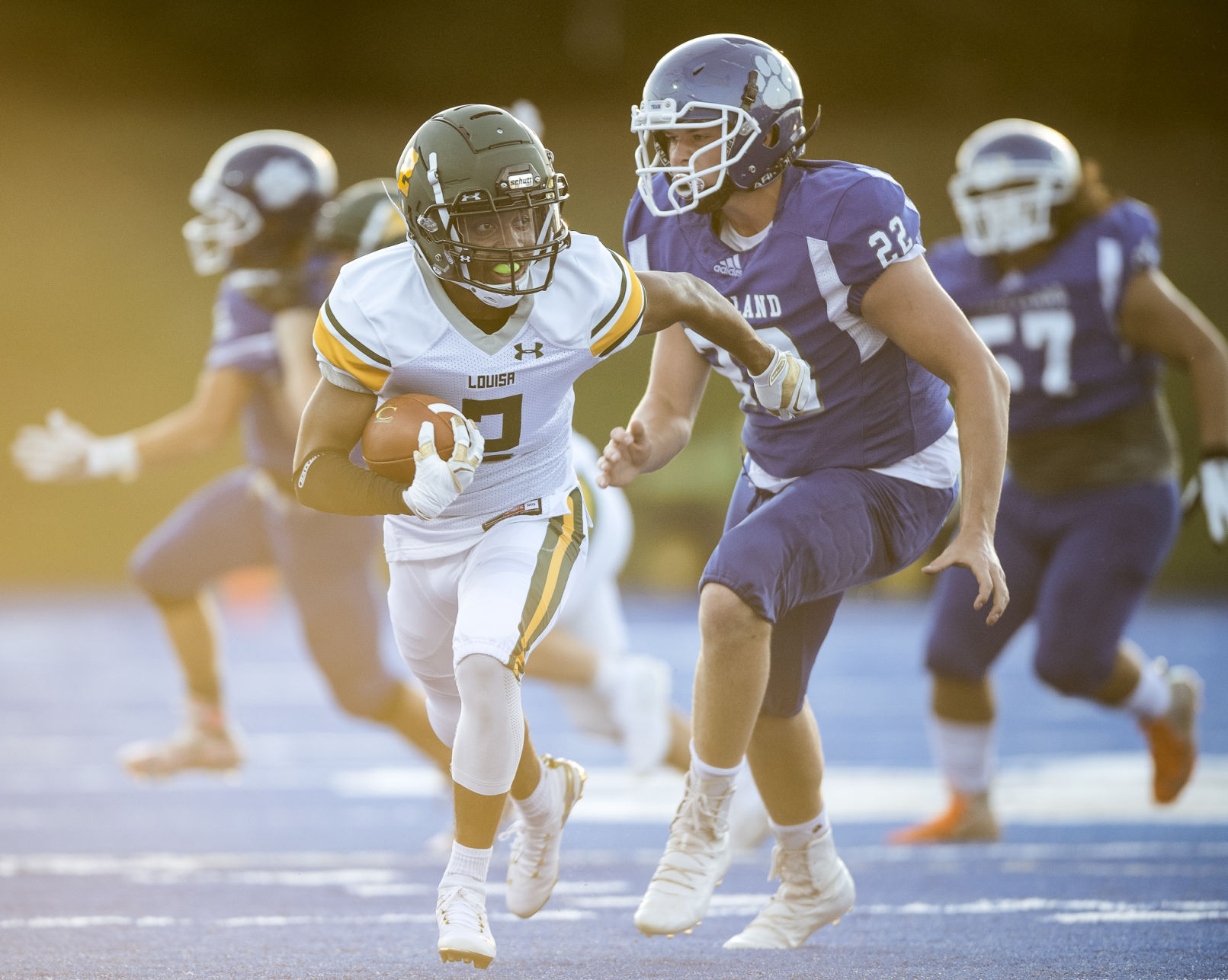 Louisa at Courtland football